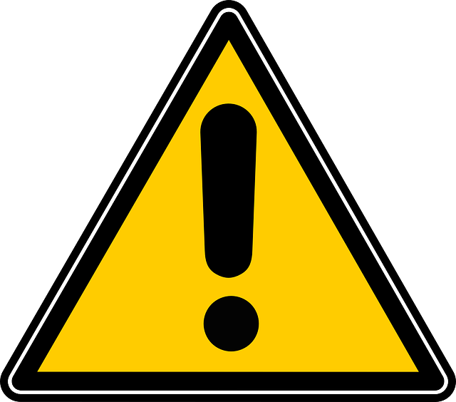 Yellow Caution Sign limited medical insurance