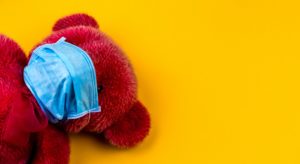 Bear with COVID Mask Bear with COVID Mask