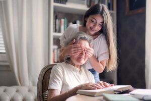 Daughter and Mother Surprise