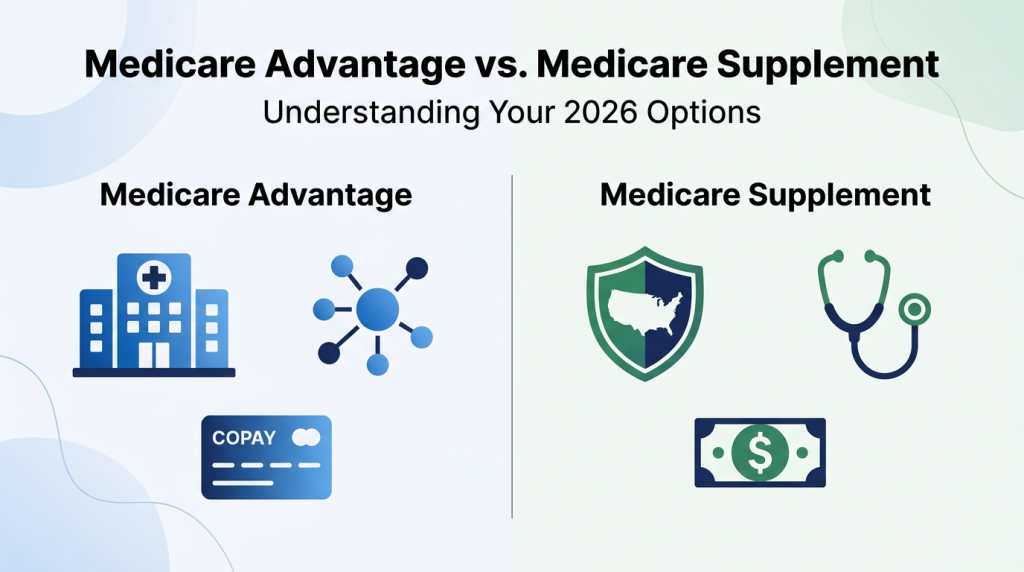 Compare Med Supp and Advantage Plans
