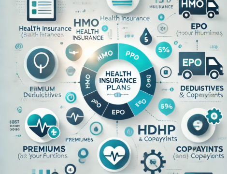 Different types of health insurance